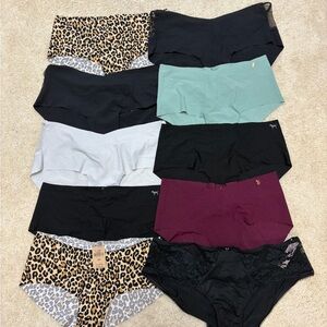 NEW NWT 10 pair Victoria’s Secret/Pink panties Size: M